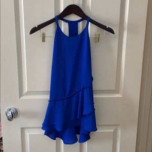 Blue tank top
